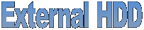 External HDD