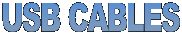 USB CABLES