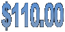 $110.00