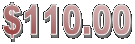 $110.00