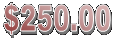 $250.00