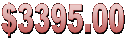 $3395.00