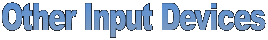 Other Input Devices